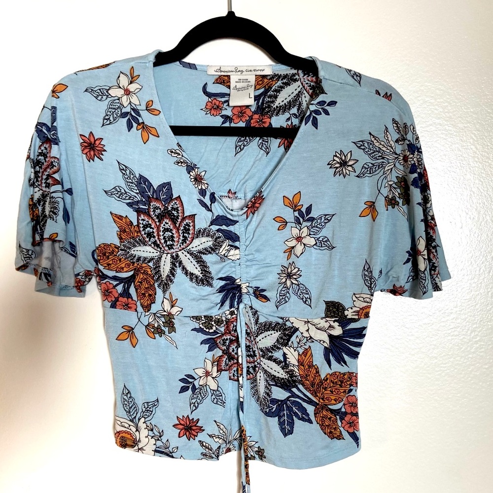 Flower Crop Top